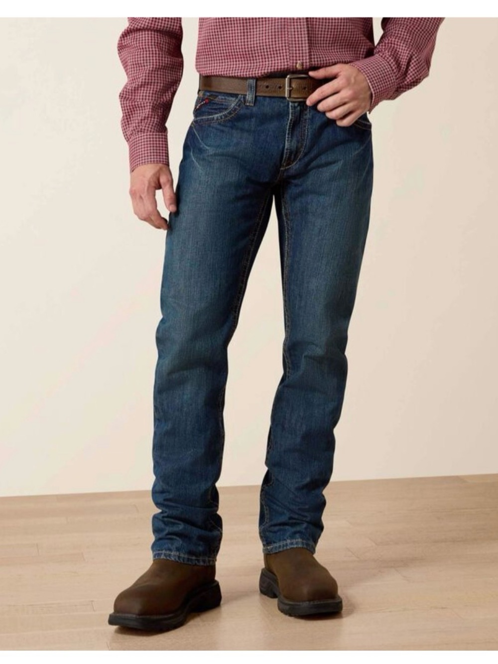 Ariat FR M5 Straight Basic Stackable Straight Leg Jean